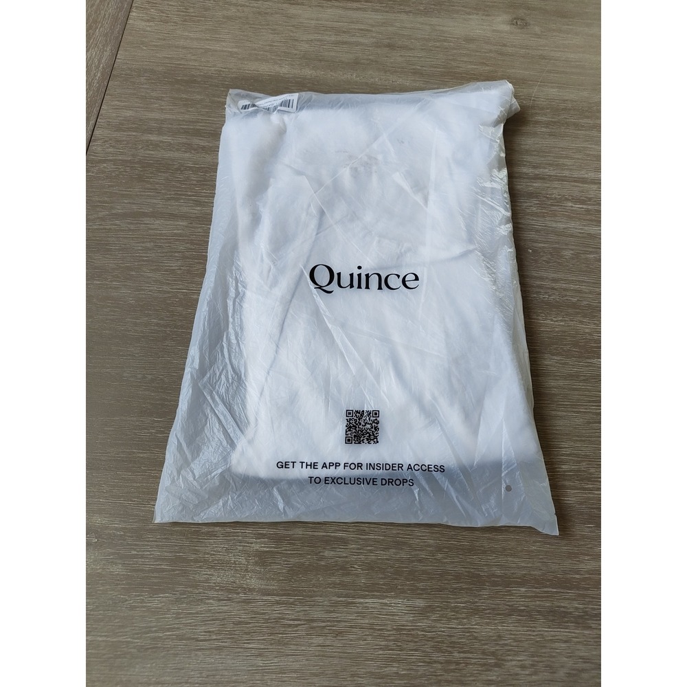Quince European Linen Pleated Trouser White Size 4 New With Tags - Picture 12 of 14